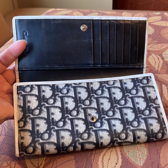 Authentic Dior Monogram Long Oblique Canvas with No. 2 Wallet CD CM1013 - Picture 12 of 16